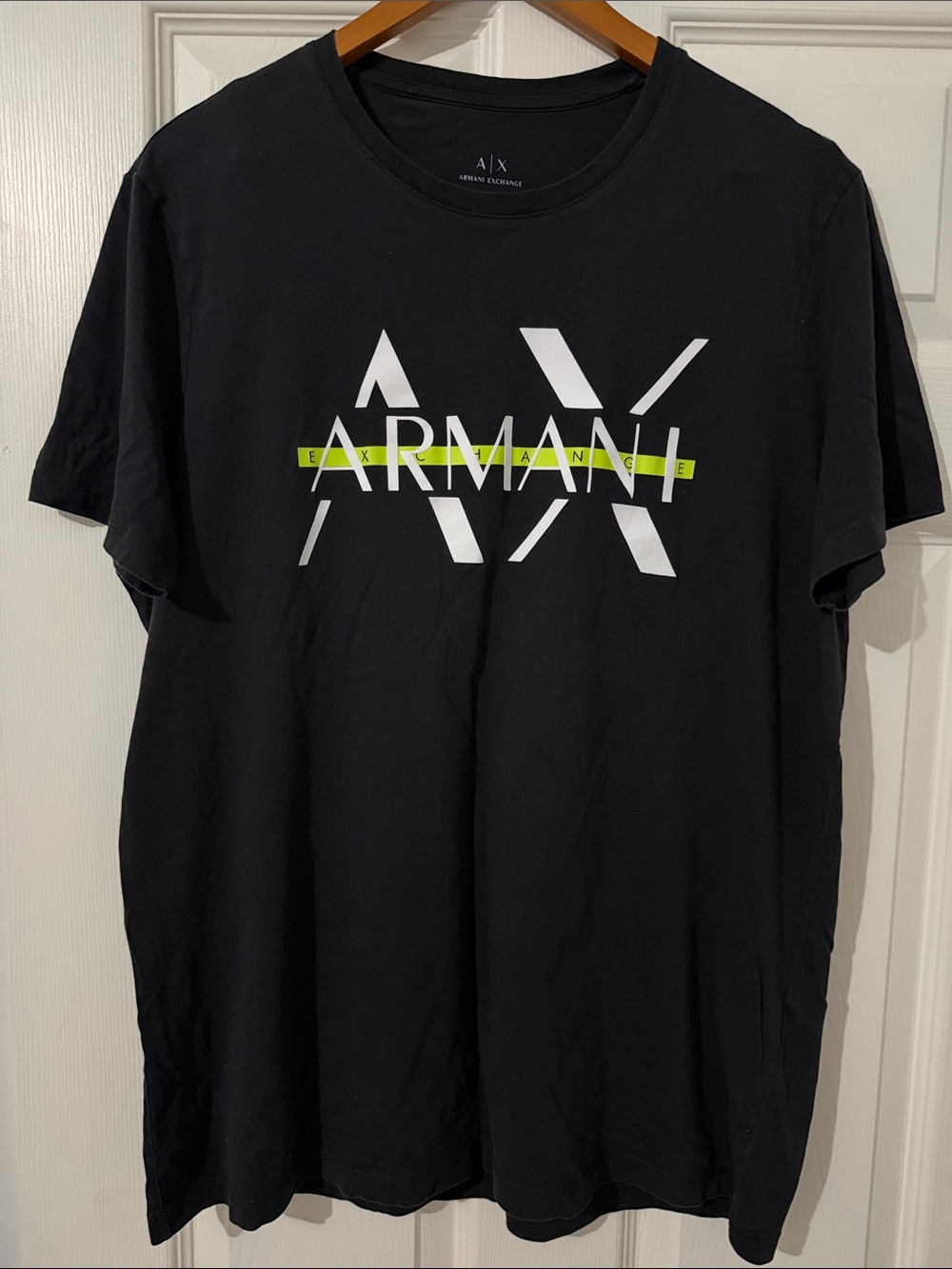 Armani Exchange Men’s Short Sleeve T-Shirt
Size XXL Slim (fits like a L)